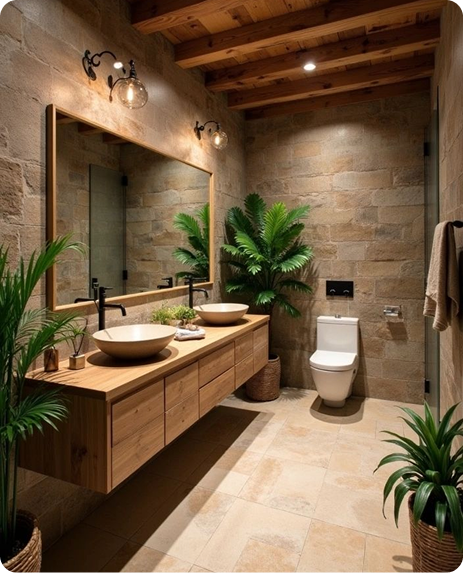 Eco Friendly Restroom